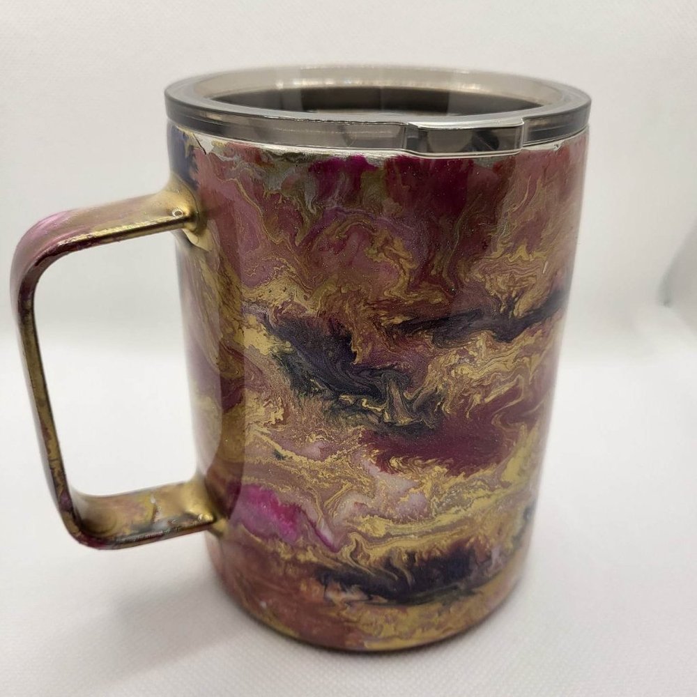 Custom, 10oz Epoxy Resin coffee cup